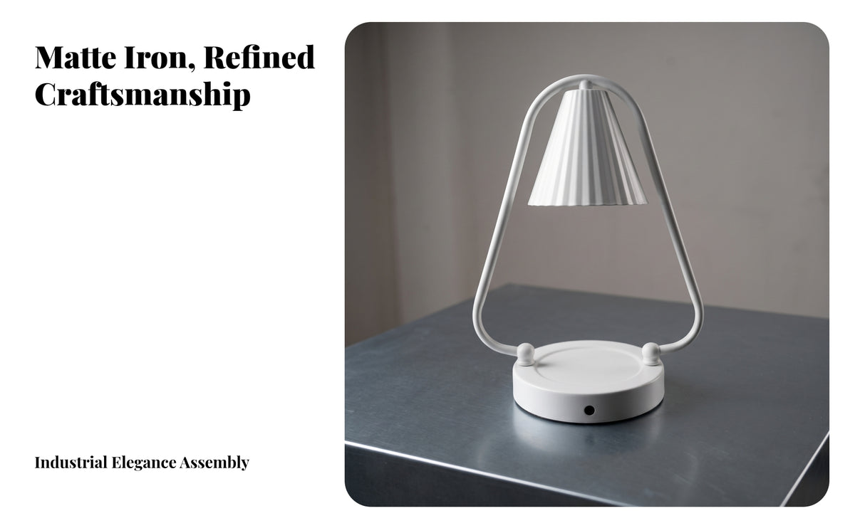 Minimalist Hourglass Aroma Lamp