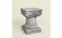 Roman Column Pedestal Weathered Garden Column Stand Classical Pillar Stand for Gardens, Photo Backdrops