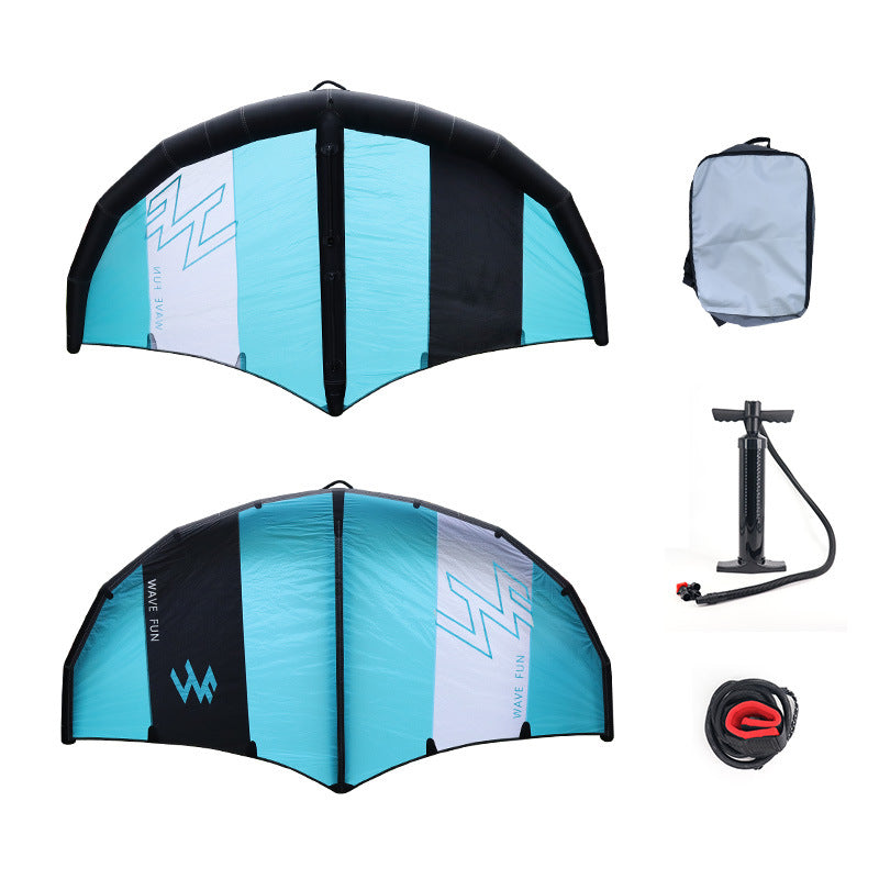 Blue Wht Blk Wing