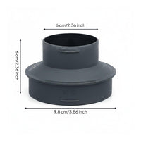 90mm to 60mm Reducer Size Reducing 90 to 60 Reducer High-Temperature Resistant Parking Heater Duct Coupler