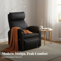 Upholstered Club Chair Adaptable Seating Furniture Ergonomic Design Plush Cushioning for Salon Clients, Students