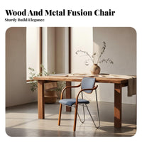 Upholstered Armchair modernist Design Cushioned Fabric Armchair Retro Inspired