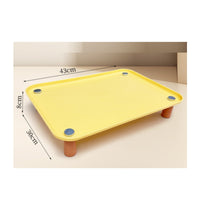 Elevated Pet Feeding Tray Easy-to-Clean Elevated Pet Feeder Sturdy for Kitchen