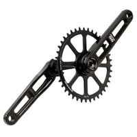 EVOSID Road Bike Crankset 3-Bolt Chainring CNC Lightweight 40-50T for Gravel and Folding Bike Modification