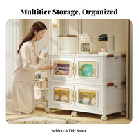 Mobile infant Drawer Organizer Space-Saving Design cloth Drawer storage versatile