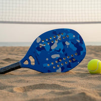 Carbon Fiber Beach Paddle Shock Absorption Seaside Paddle Sport Paddle High Stability for Outdoor, Vacation