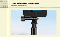 Osmo Action 5 Pro/4 windproof foam