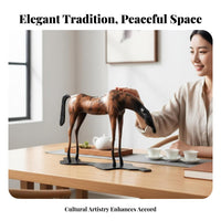 3 Pieces Abstract Sculpture and Vase set Luxury Accent House Decoration