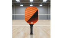 2 Pieces Long-Lasting Fiberglass Pickleball Paddle Shock Absorbing Recreation Equipment Textured Surface for Outdoor