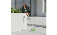 Double Rod Trash Grabber Non-Slip Grip Reacher Pickup Tool Heavy Duty for Road