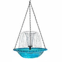Hanging Bird Feeder Easy to Hang Hanging Bird Bath Weather Resistant for Patio