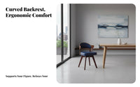 Upholstered Swivel Chair Multi-Purpose Household Furniture Thick Padded Cushion