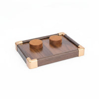Jewelry Display Set Light Luxury Design Antique Wooden Jewelry Stand Elegant Design Wood Frame Bracelet Holder for Retailers