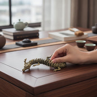 Dragon Figurine Sculpted Sculpture Sturdy for Desk