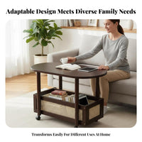 Multi-Tier Rolling Shelf with casters Multi-Tier Rolling Rack Space Saving