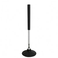Round Base Dribbling Slalom Pole Slim Springy Training Pole for Basketball Players, Exercises