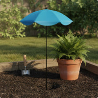 Potted Plant Umbrella Sun Protection Plant Umbrella Outdoor Use Flower Pot Parasol for Patio, Balcony