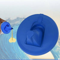 Gallon Paint Can Spout Lid Collapsible Dripno-Spill Pail Cap Leakproof