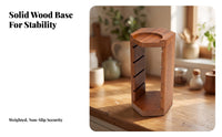 Compact Coffee Accessory Storage Rack