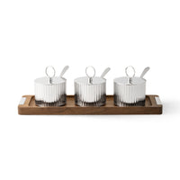 Nordic Spice Jar Set Light Luxury Seasoning Container Salt Shaker Restaurant Storage Kitchen Home Decor