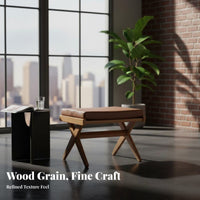 With Armrests Highrear Slatted Armchair Contemporary and aesthetics Single Sofa Sturdy Frame Lounge Chair Ergonomic for Book Lovers, Design aficionados, Balcony, perusing corner, Home Library, Study Room