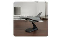 1/100 Scale Rafale C Model Pre-Assembled Rafale Fighter Jet Model Collectible Item 1:100 Fighter Jet Model Plane for Enthusiasts, Shelf Ornament
