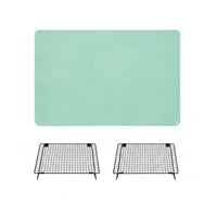 Tie Dye Kit with Silicone Mat Waterproof Dyeing Rack Set Easy to Clean
