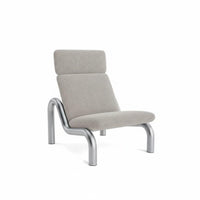 Circular-Frame Frame Armchair Minimalist Look Lounge Chair High Supportrest Designer Inspired for Interior Designers, Showroom