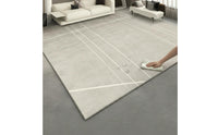 Waterproof Washable Living Room Rug Easy to Clean Thin Washable Carpet Stain Resistant Low Pile Area Rug Long-Lasting for Bedroom