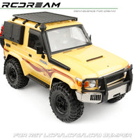 RCDream RGT LC76 LC71 Front Bumper Metal Skid Plate Guard