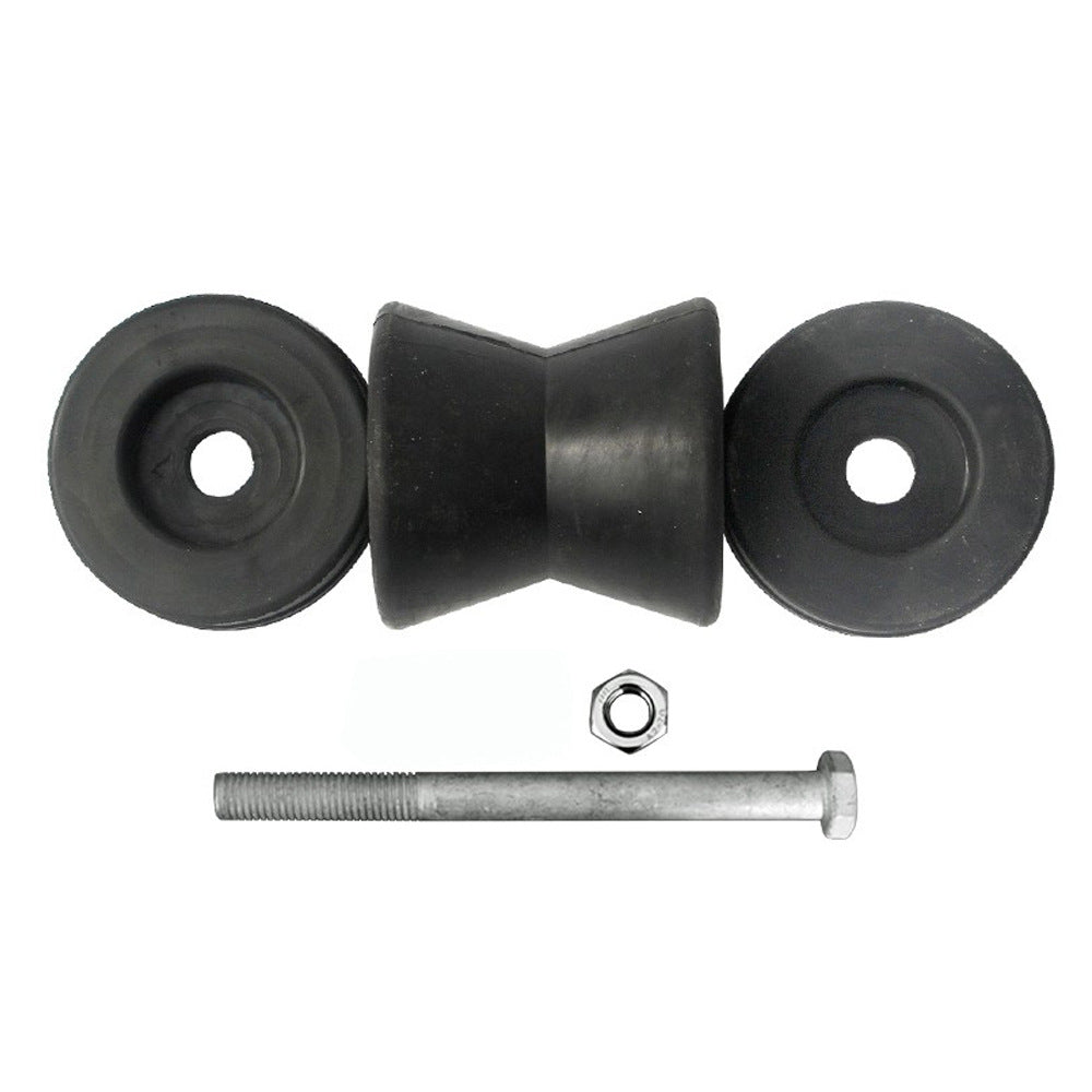 Blk Rubber 3-pc Se a