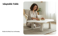 CumulusShaped Low Table Minimalist Aesthetic CumulusShaped Centerpiece Small Space Suitable Modern Aesthetic