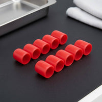 10 Pieces Inflator Cap Guarding Hose Cap Low-Pressure Scuba Connector Cover for Divers, Gear Storage, Equipment Transport