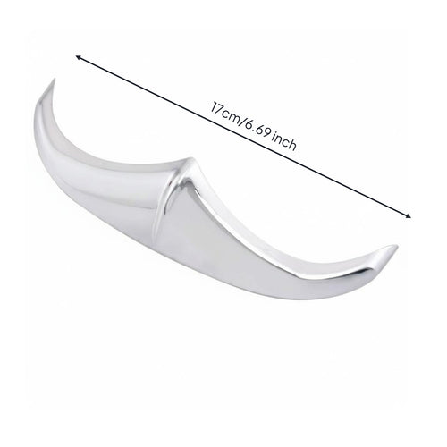 Front Mudguard Tip Accent Streamlined Motorcycle Mudguard Tip Trim Curved