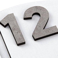 MDF Double-Layer Wall Clock with Silent Quartz Movement