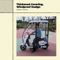 Waterproof scooter cover, universal fit