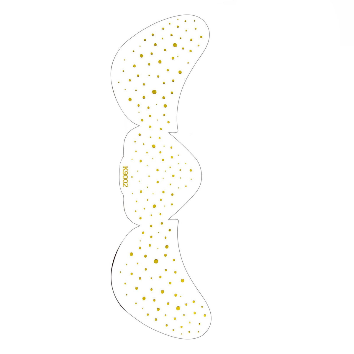 Freckle Decal Stickers for Face, Foil Makeup Decals, Celestial Heart, Large Size, Easy Application, Random Pattern