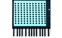 4 Mm Conductive Adhesive Dots Grid Pattern Conductive Repair Sheet Rectangular Adhesive Connection Dots Blue for Keyboard