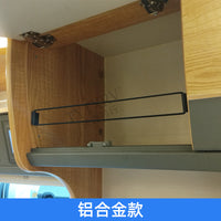 RV Cabinet Guard Rail and Anti-Fall Tether for Caravans