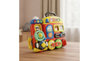Travel Busy Board with Handle Portable Child-Centered Busy Board Interactive Sensory Toy Fine Motor Skills for Playroom