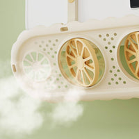 Adjustable Air Conditioner Wind Deflector Light-Colored for Indoor Cooling