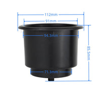 Marine Stainless Steel Cup Holder Marine Drink Holder Easy to Install for Yacht