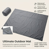 Ground Sheets for Camping, Waterproof Tarpaulin Heavy Duty Oxford Textile, Shelter Tent Footprint 21 - Image 5
