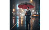 Windproof Double Canopy Umbrella Wind-Resistant Umbrella with Double Canopy Heavy Duty Large for Business Professionals, Commuters, Daily Commute