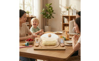 Rectangular Bamboo Butter Dish Countertop Butter Dish with Cover for Breakfast, Fridge Storage