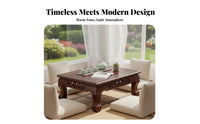 Carved Leg Floor Table European design Household Furniture adaptable Vintage Aesthetic for Adults, Bay bay Area, Office