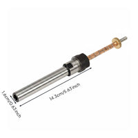 Pen Turning Arbor Automatically Adjusting Expandable Arbor Polished Pen Lathe Shaft for DIY Users, Woodworkers