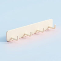 Spoon Holder and Kitchen Utensil Hanging Rail for Pantry, Carbon Steel Wall Mounted Rack with No-Drill Setup