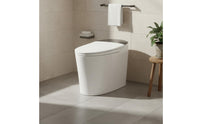 Auto Flush Smart Toilet Self-Cleaning Nozzle Electronic Bidet Toilet Massage Wash Bathroom Fixture Wireless Controller Control for Elderly