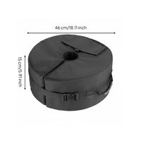 Thickened Material Patio Umbrella Base Weight Heavy Duty Umbrella Stand Weight Bag Windproof Outdoor Gear Accessory Easy to Carry for Beach, Camping
